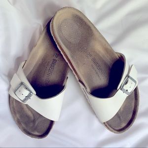White Birkenstock Madrid